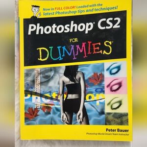 2/$15 - Photoshop CS2 For Dummies Softcover Book